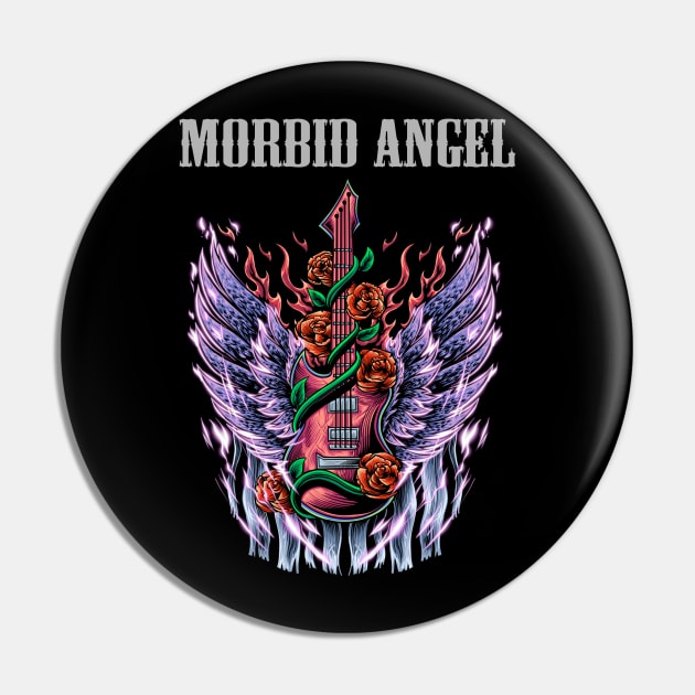 MORBID ANGEL BAND Pin by Bronze Archer