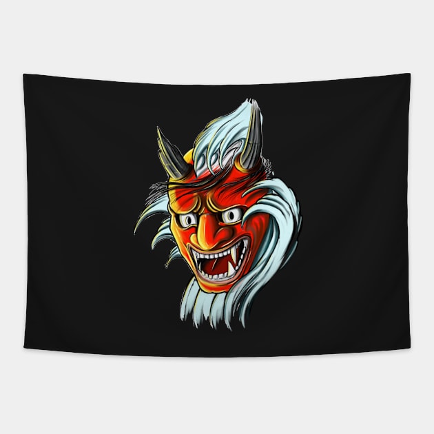 Hannya Tapestry by Tom2311Tom