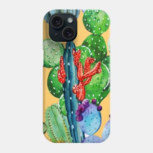 Cactus texture Phone Case