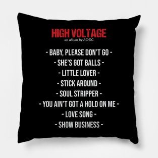 AC/DC - High Voltage Album Pillow