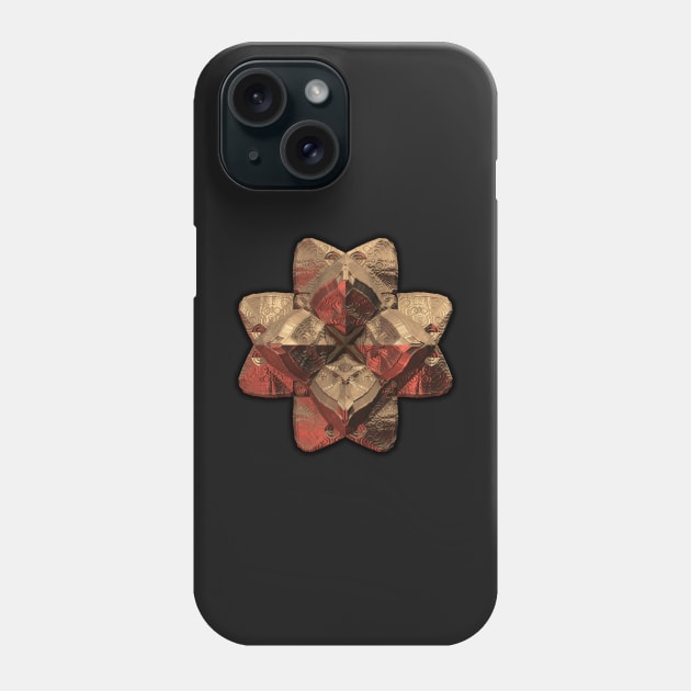 Copper Crosses Phone Case by lyle58