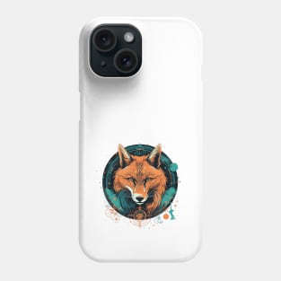 Cute fox emblem Phone Case