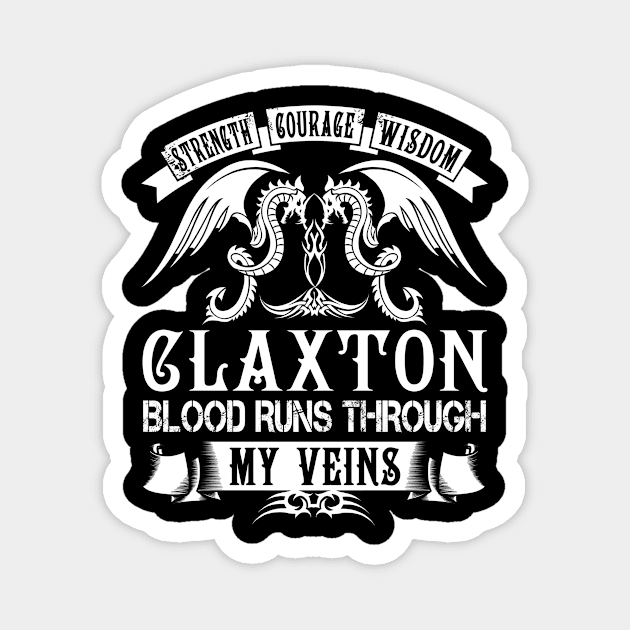 CLAXTON Magnet by skynessa