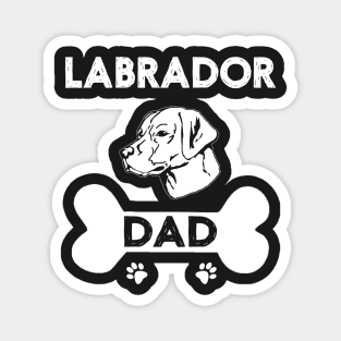 Labrador dad Magnet