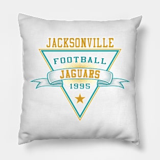 Retro Jacksonville Jaguars Pillow