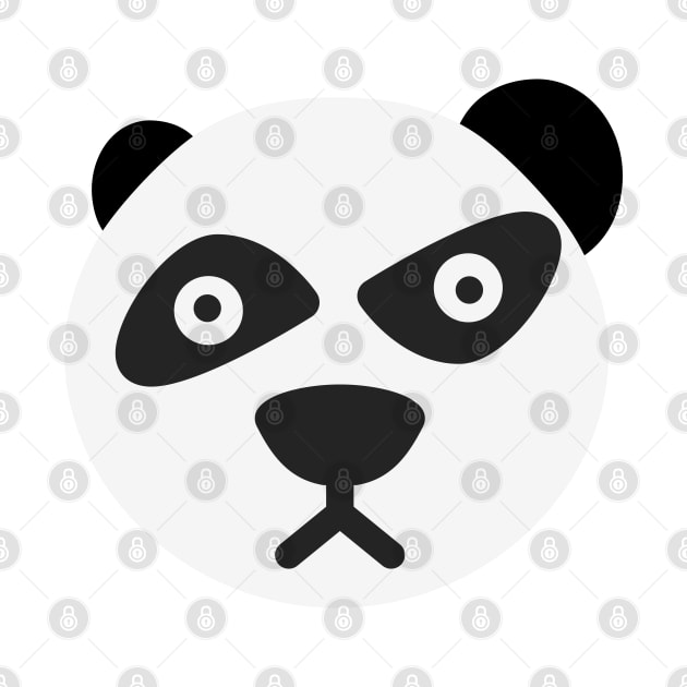 Interesting panda face, strange panda by Toozidi T Shirts