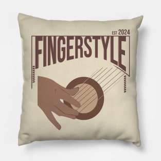 Fingerstyle // Est 2024 Pillow