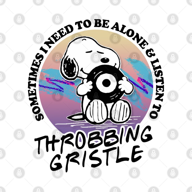 Throbbing Gristle / Vinyl Obsessive Comic / Fan Art Design by DankFutura