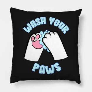 Wash your paws Pillow