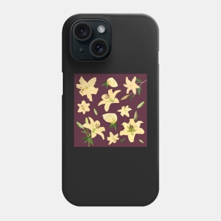 Yellow Lilies Phone Case