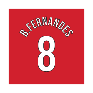 B.Fernandes 8 Home Kit - 22/23 Season T-Shirt