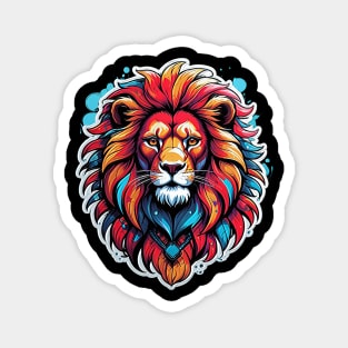 Lion Burst Magnet