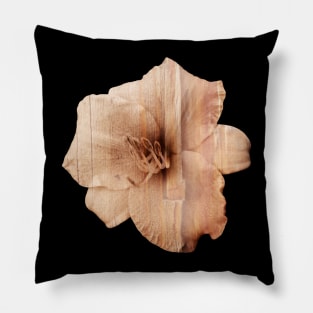 Wooden Flower Pillow