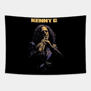 Kenny G Saxophone Tapestry