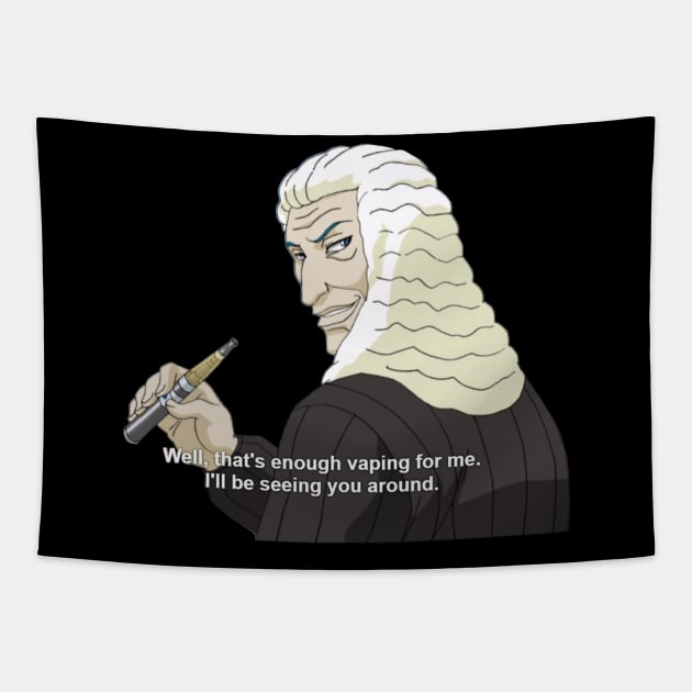 Neo Yokio Remembrancer Vaping Tapestry by Caring is Cool