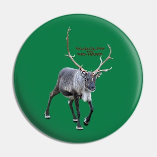 Rudolph the red-nosed Pin