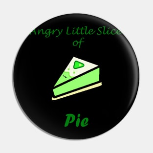 Angry Little Slice of Pie Pin