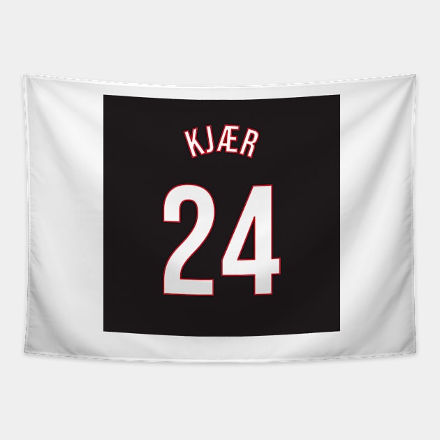 Kjær 24 Home Kit - 22/23 Season Tapestry by GotchaFace