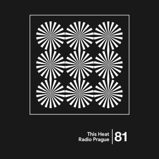 Radio Prague - Minimalist Graphic Artwork Design T-Shirt