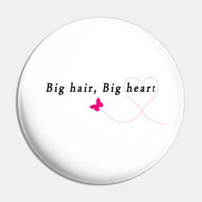 Big Hair Pins And Buttons Teepublic