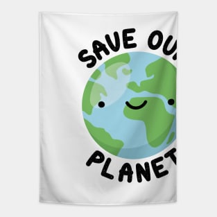 Save our planet Tapestry