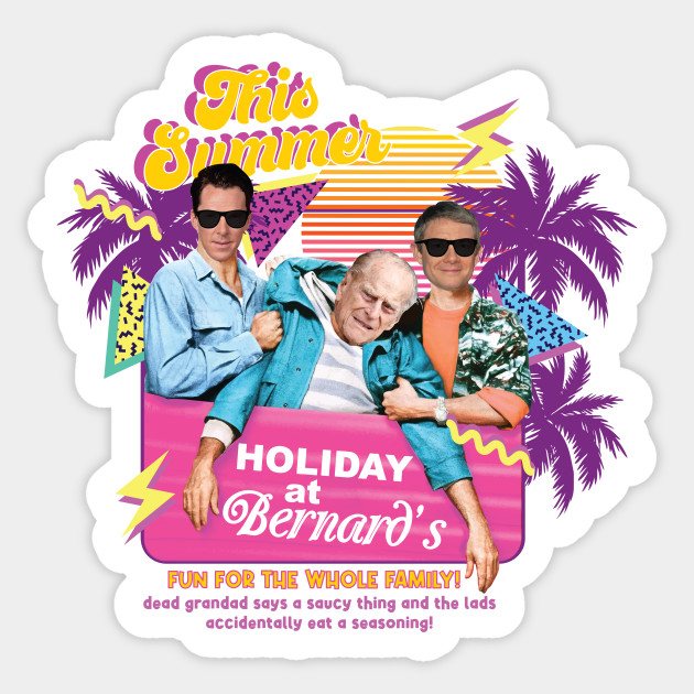 Holiday at Bernard's - Philip - Sticker