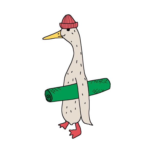 yoga duck by cmxcrunch