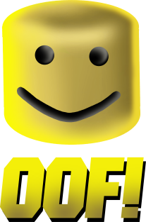 Oof Roblox Sound Sweatshirts Teepublic Uk - roblox noob head transparent