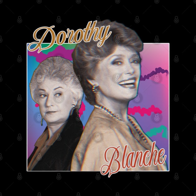 Dorothy & Blanche ∆ Graphic Design 80s Style by Trendsdk