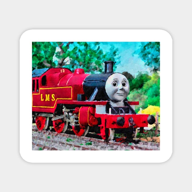 Thomas the tank engine Magnet by jsart2020