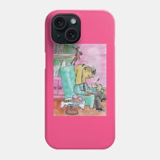 Detective Dog Ferdinand Phone Case