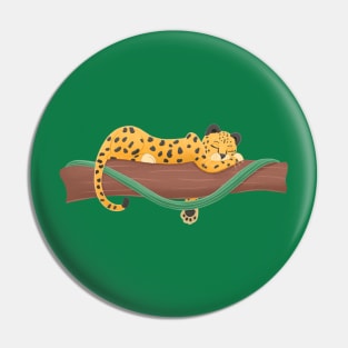 In the Jungle Cheetah Pin