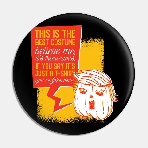 Trump Halloween Costume Pin by madeinchorley