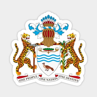 Coat of arms of Guyana Magnet