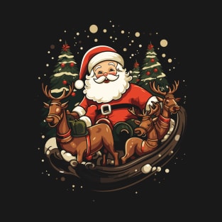 Santa Claus Is Coming to Town: Holiday T-Shirt