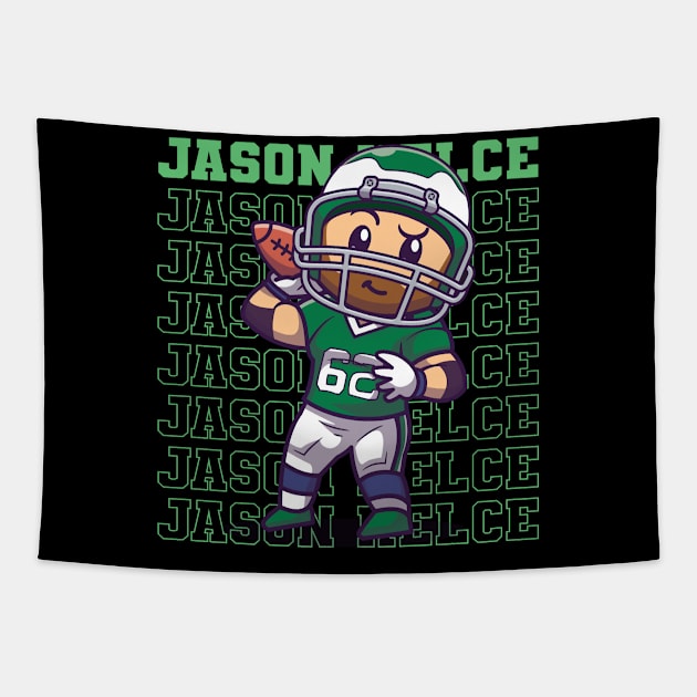 Jason Kelce Tapestry by Pandans