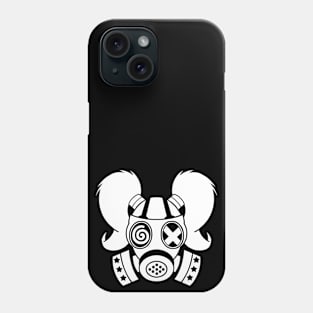 Gas Mask Girly Logo Design Phone Case