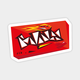 Item H25 of 30 (Hot Tamales Abstract Study) Magnet