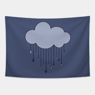 Cloud Mobile - Rainy Day Tapestry