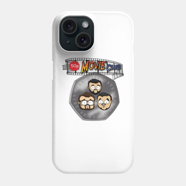 50p Movie Club Phone Case by RLGS store