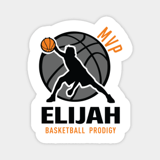 Elijah MVP Custom Player Basketball Prodigy Your Name Magnet