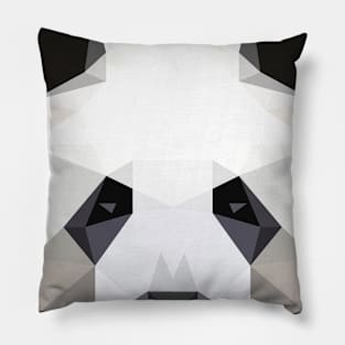 White Panda Pillow