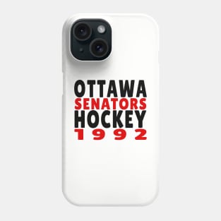 Ottawa Senators Hockey 1992 Classic Phone Case