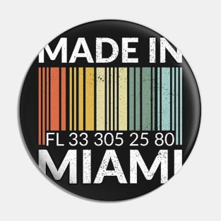 Made in Miami Pin