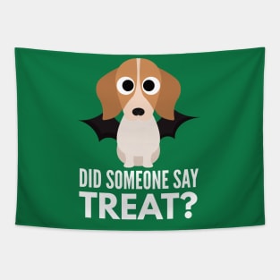 Beagle Halloween Trick or Treat Tapestry