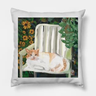 Bob in the Garden Pillow