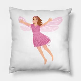 Pink Fairy Pillow