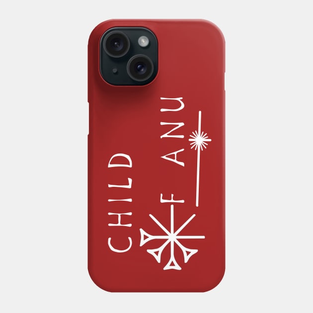 Child of Anu Phone Case by Atomic Chile 