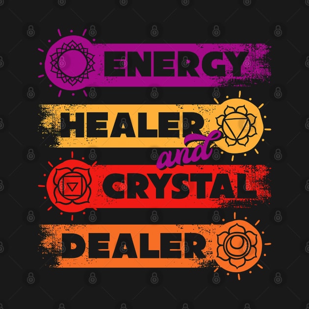 Energy Medicine Healing Positive Energy Crystals by Tom´s TeeStore