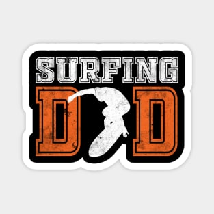 Surfing Dad Magnet